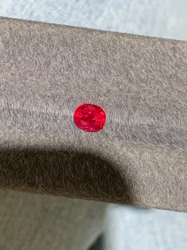 天然红宝石 裸石1.17ct