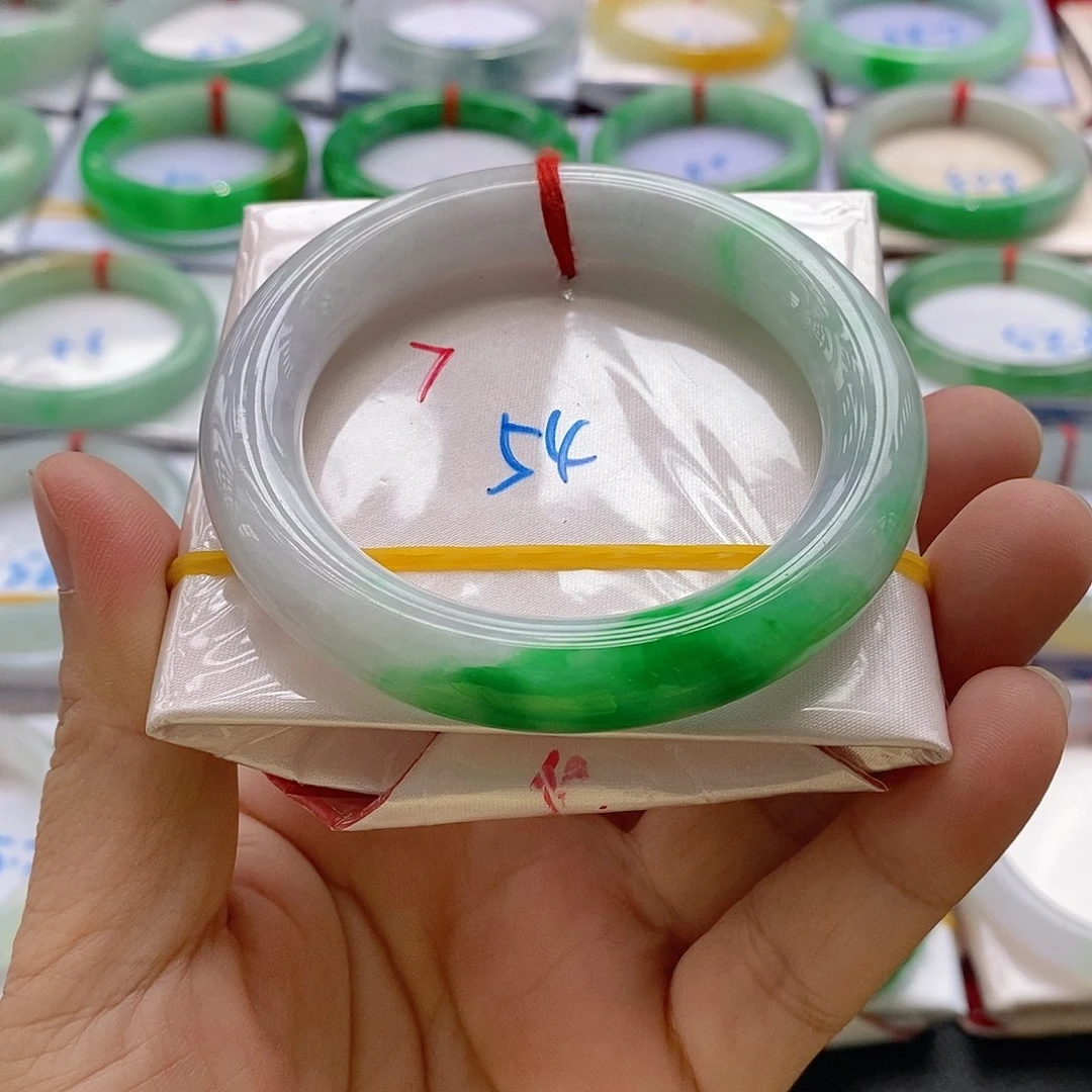 翡翠手镯未镶嵌2****子手镯