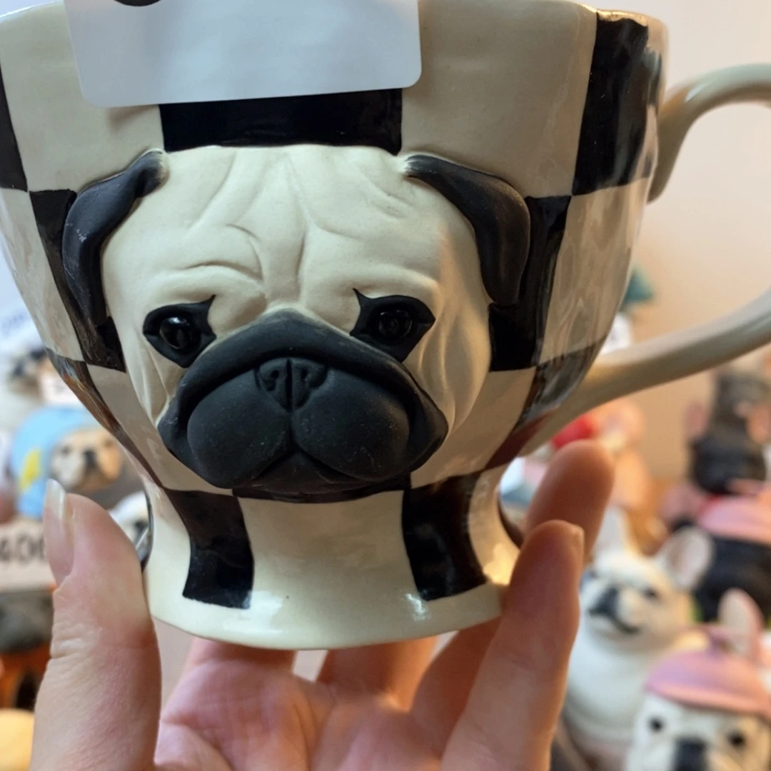 【闪购商品】陶瓷材料法斗水杯微522