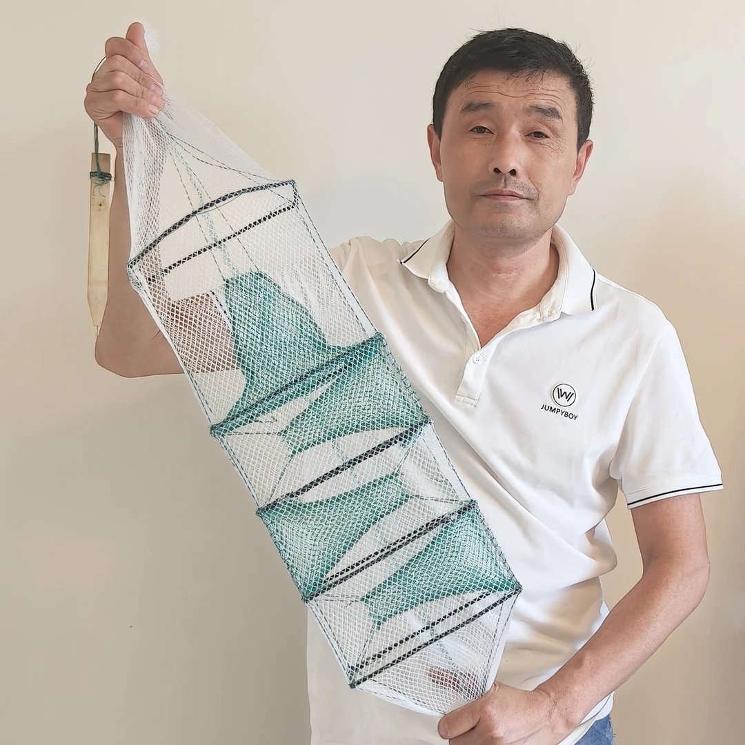 华哥无节白色12×19开片三门黄鳝，泥鳅，龙虾笼拍一发十