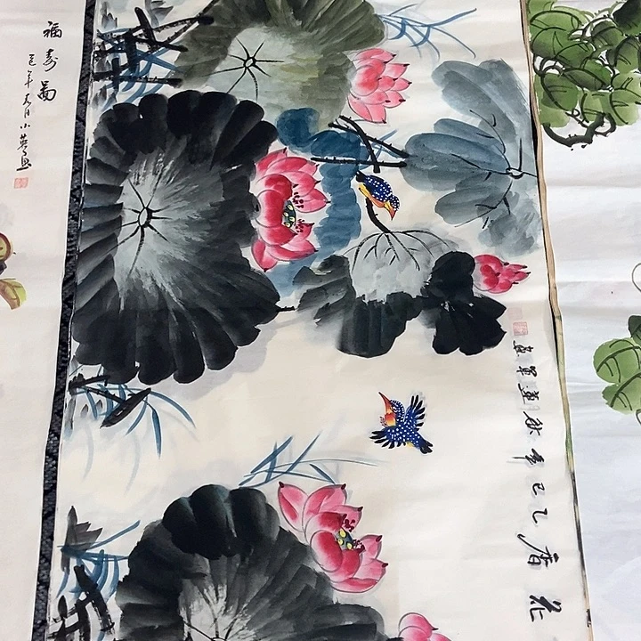 小周画廊的直播间