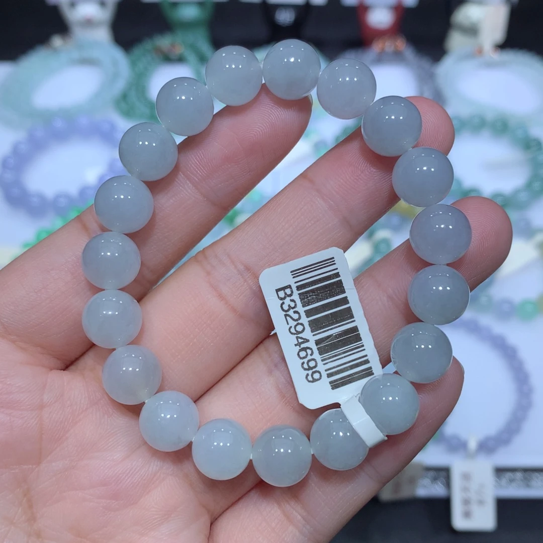 翡翠未镶嵌手串天然