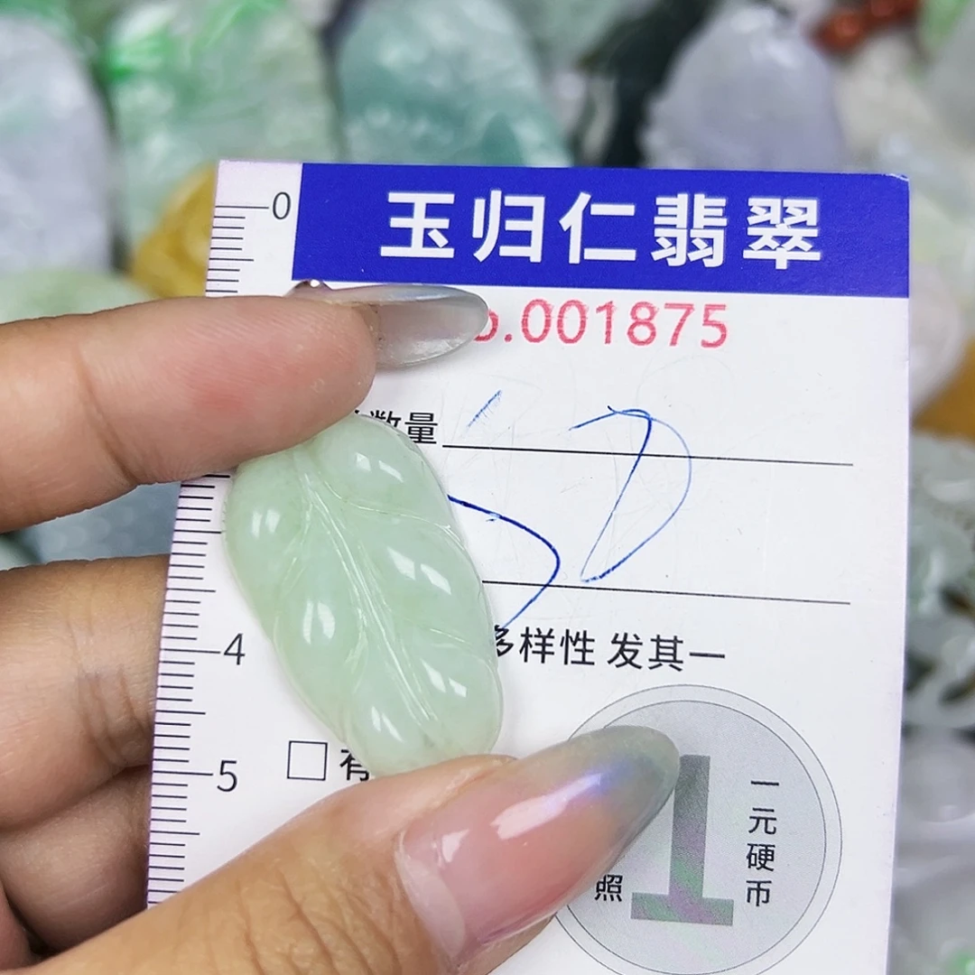 翡翠未镶嵌吊坠(不含链)111