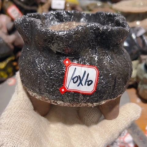 粗陶花盆制作就这样的