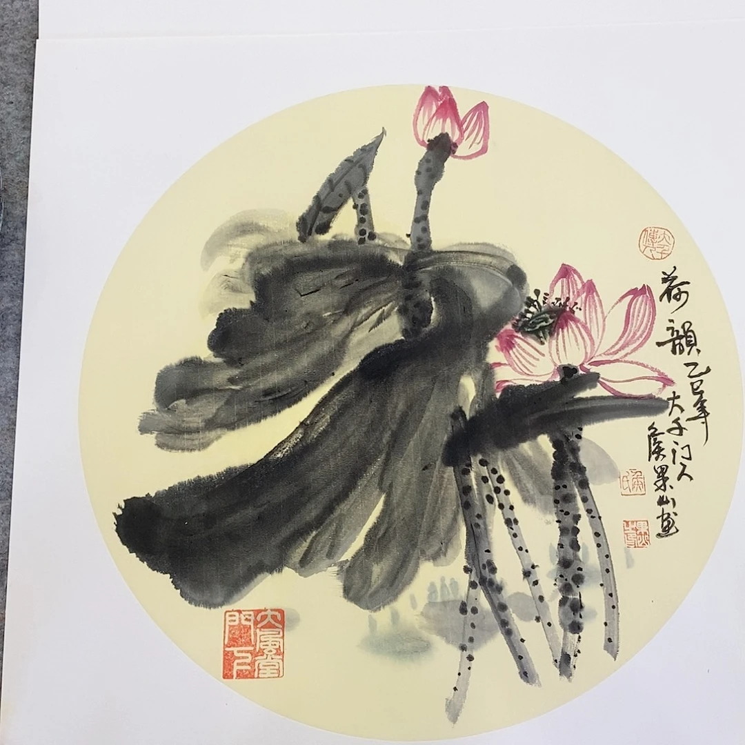 国画大风堂嫡传-侯果山老师作品路