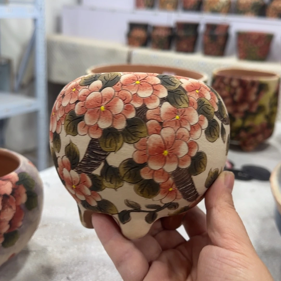 红陶鱼*精品多肉花盆精品多肉花盆