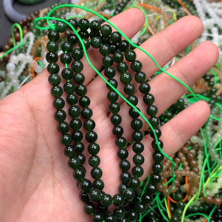 和田玉未镶嵌手链43