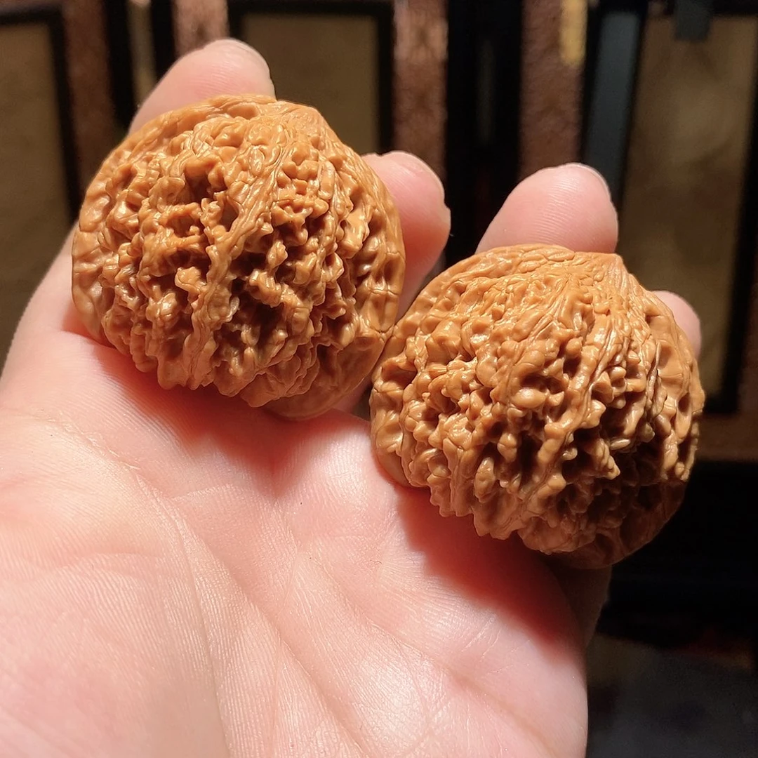 文玩核桃把件43满天星全品