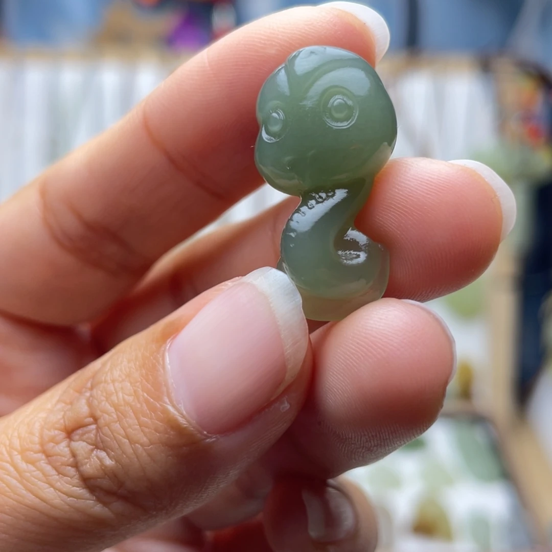 和田玉未镶嵌吊坠(不含链)