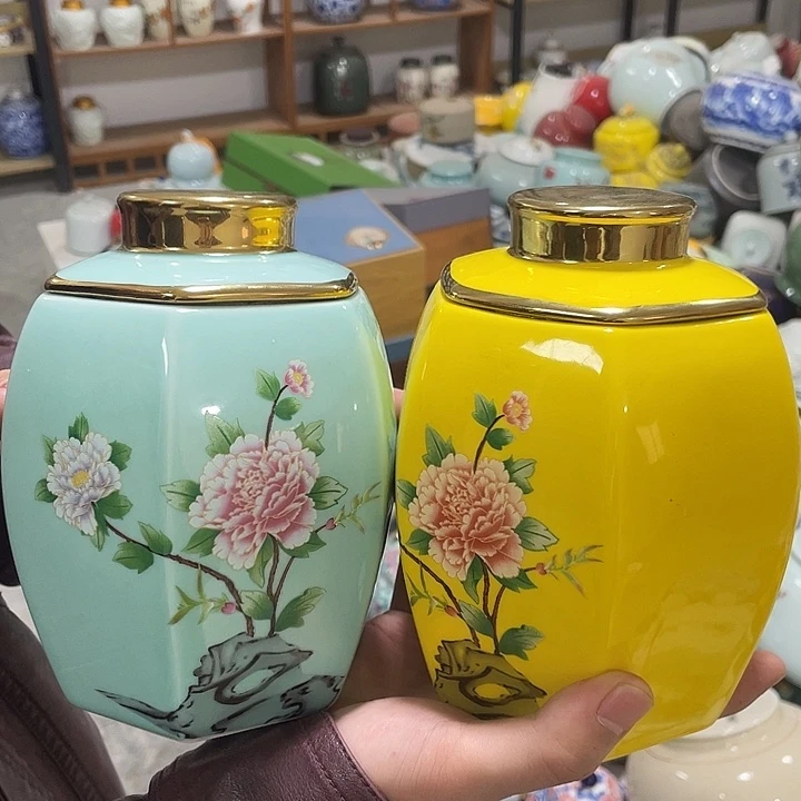 陶瓷罐茶叶罐密封罐