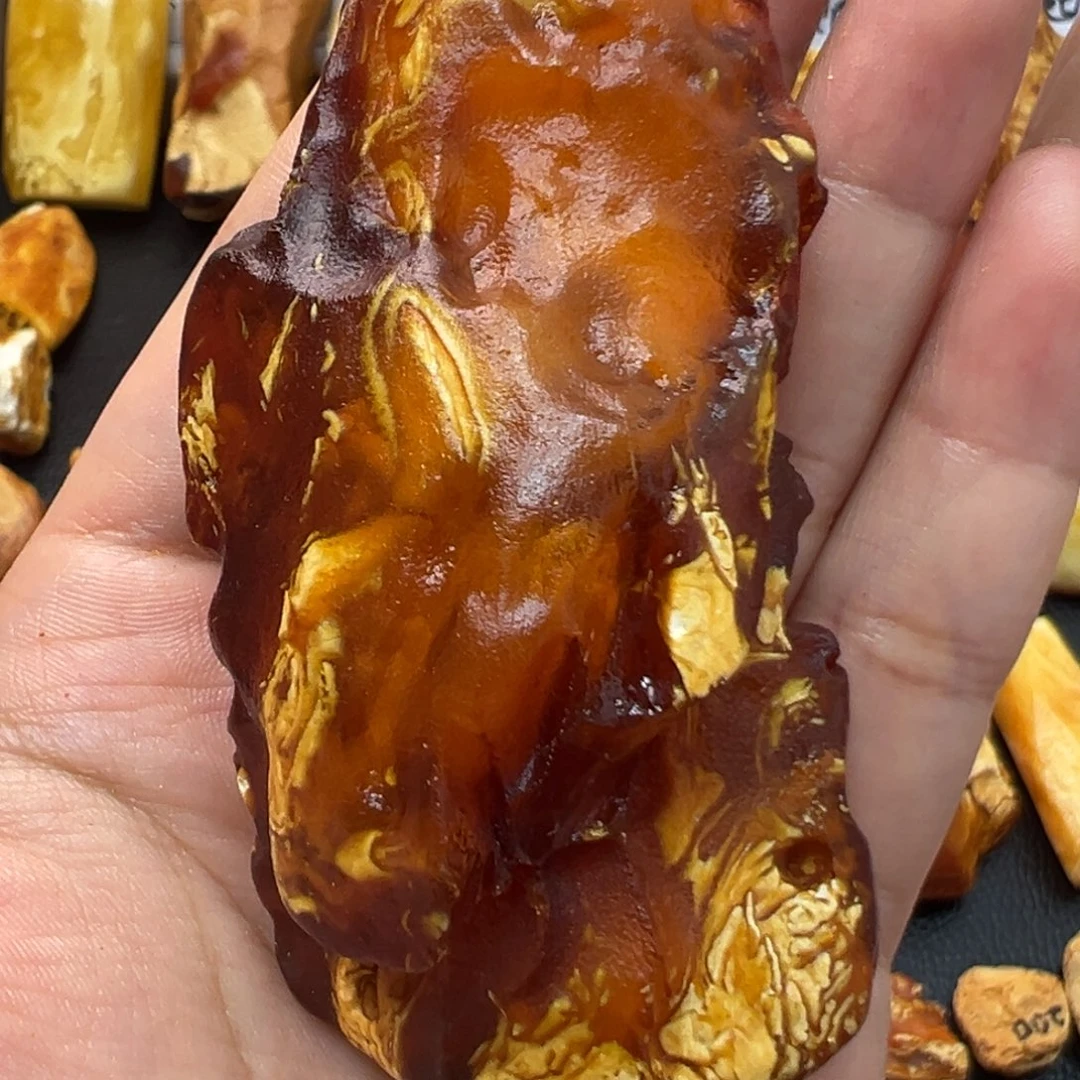 未镶嵌定制琥珀蜜蜡