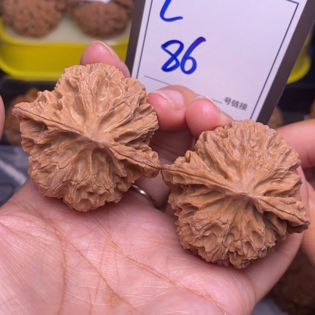 把件文玩核桃45苹果园全品86号
