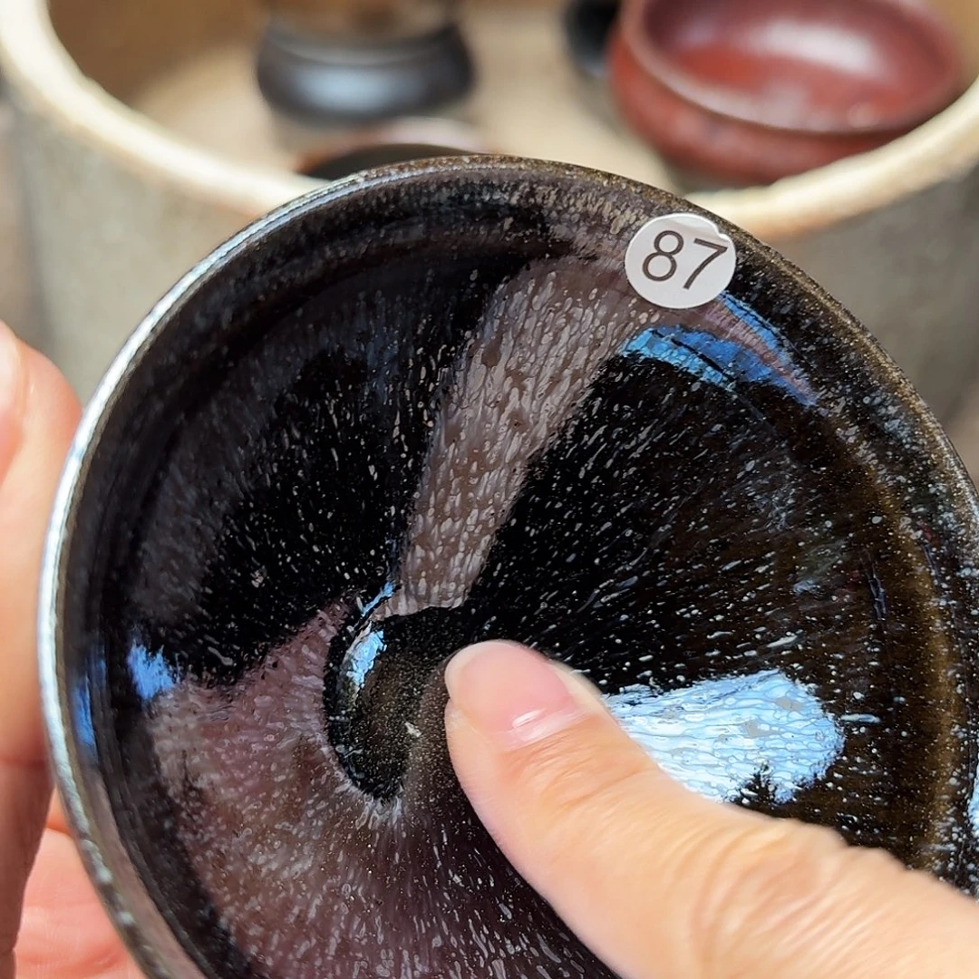茶盏义兴龙窑建盏87微瑕