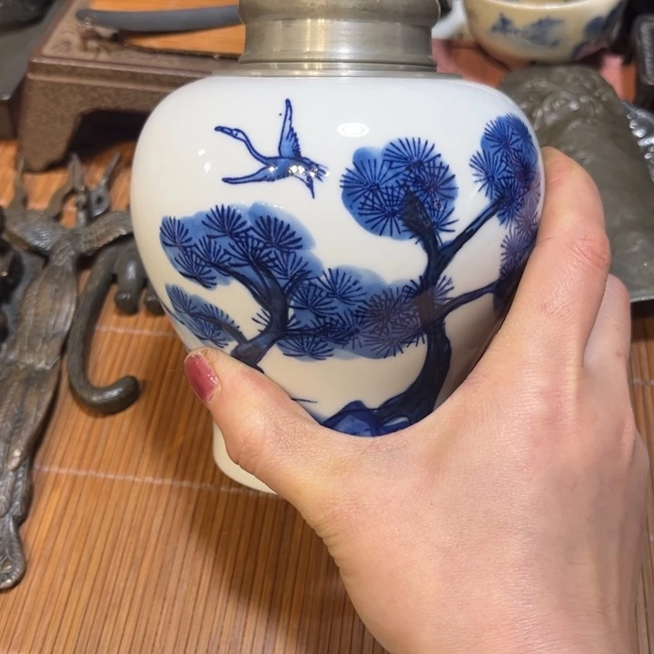 陶瓷中古工艺品摆件