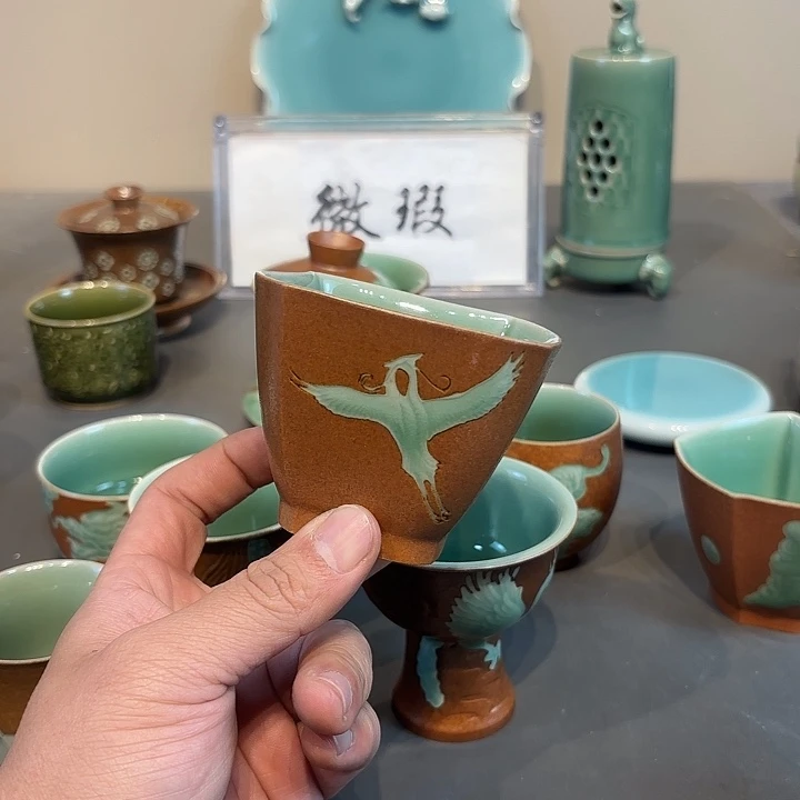 瓷片龙泉青瓷福利青瓷