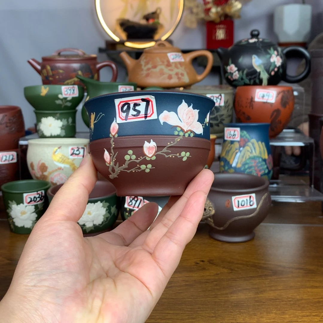 紫砂茶杯宜兴紫砂茶具