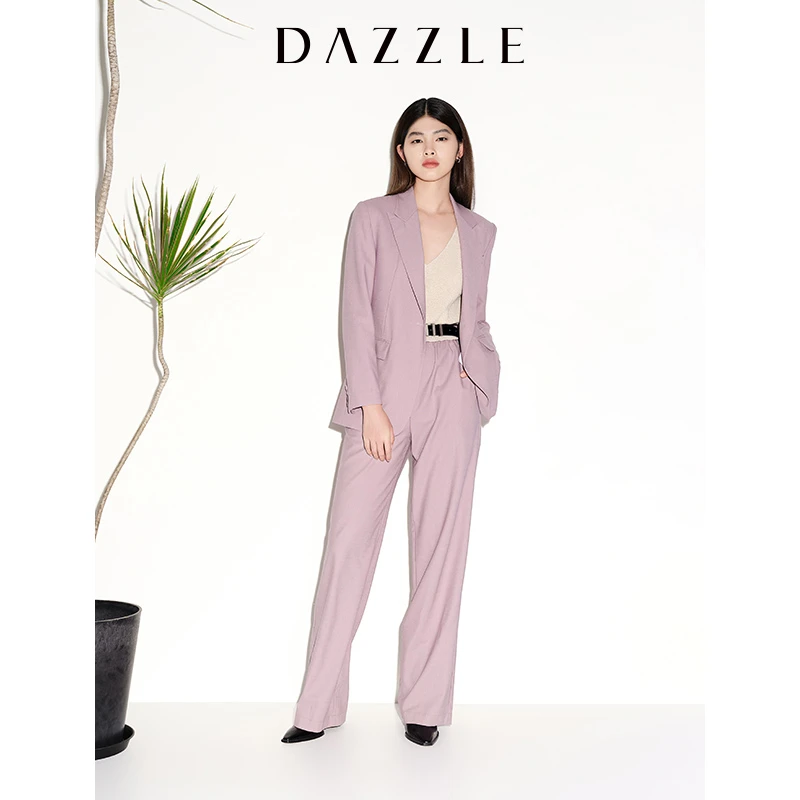 【MD】专选DAZZLE地素精纺羊毛chic小西西服外套2E1F5021Y