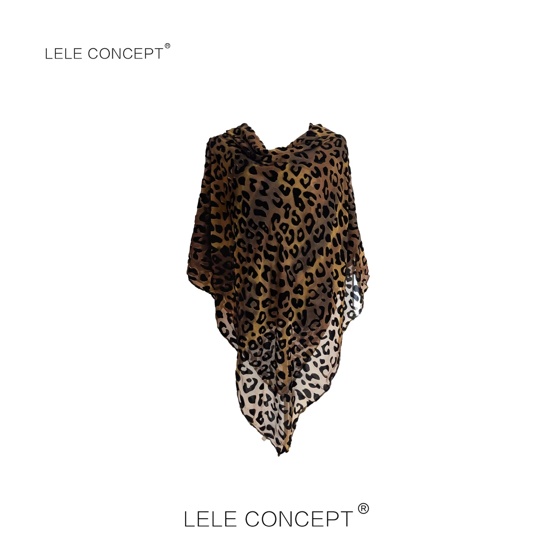 LELE CONCEPT | 时尚潮流豹纹围巾UE25S0046Y