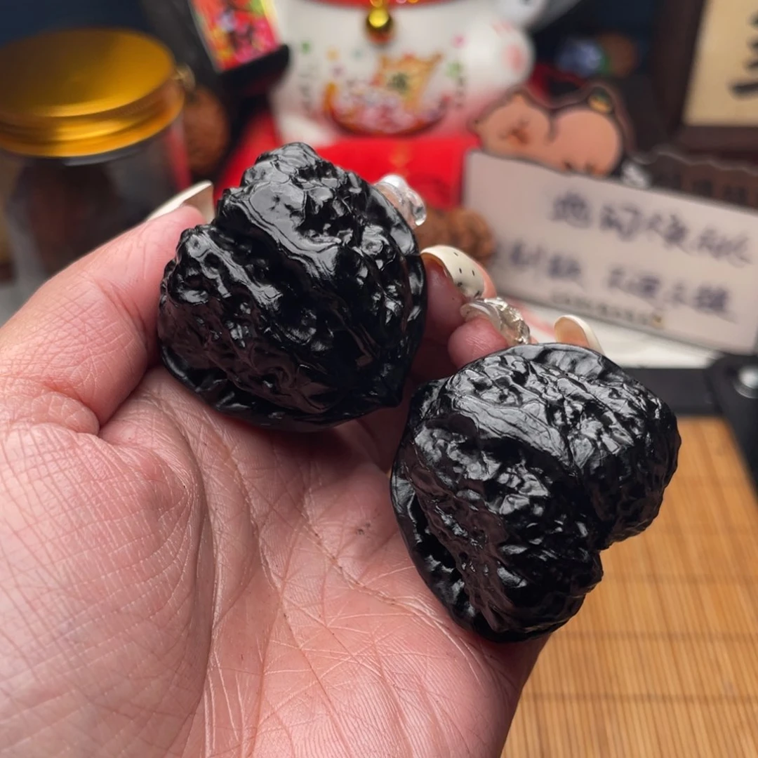 吊坠文玩核桃爱心蛙