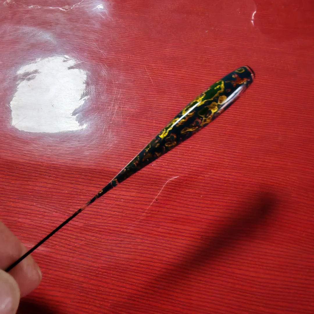 大漆吃铅0.9芦苇材质冬钓轻口弱口超细尾长枣核到底慢临底口干脆