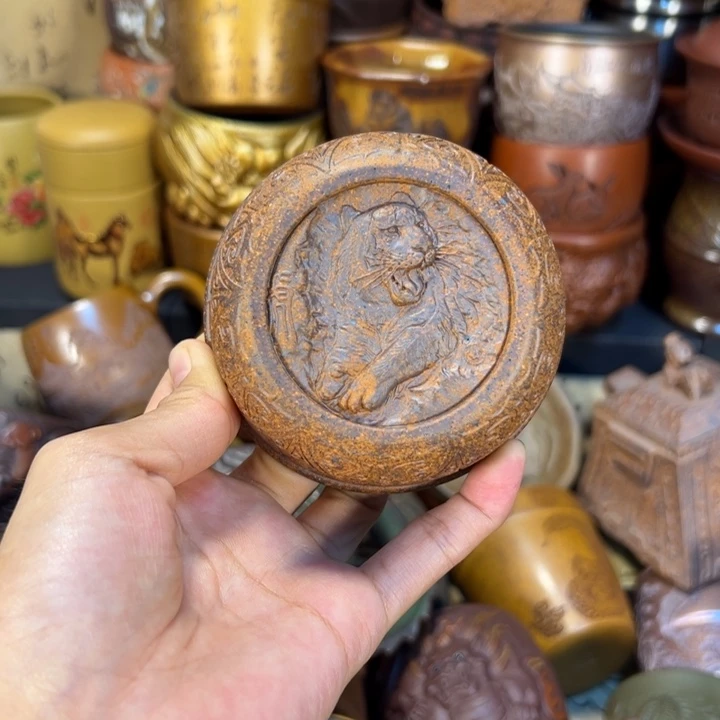 茶杯紫砂宜兴紫砂杯子