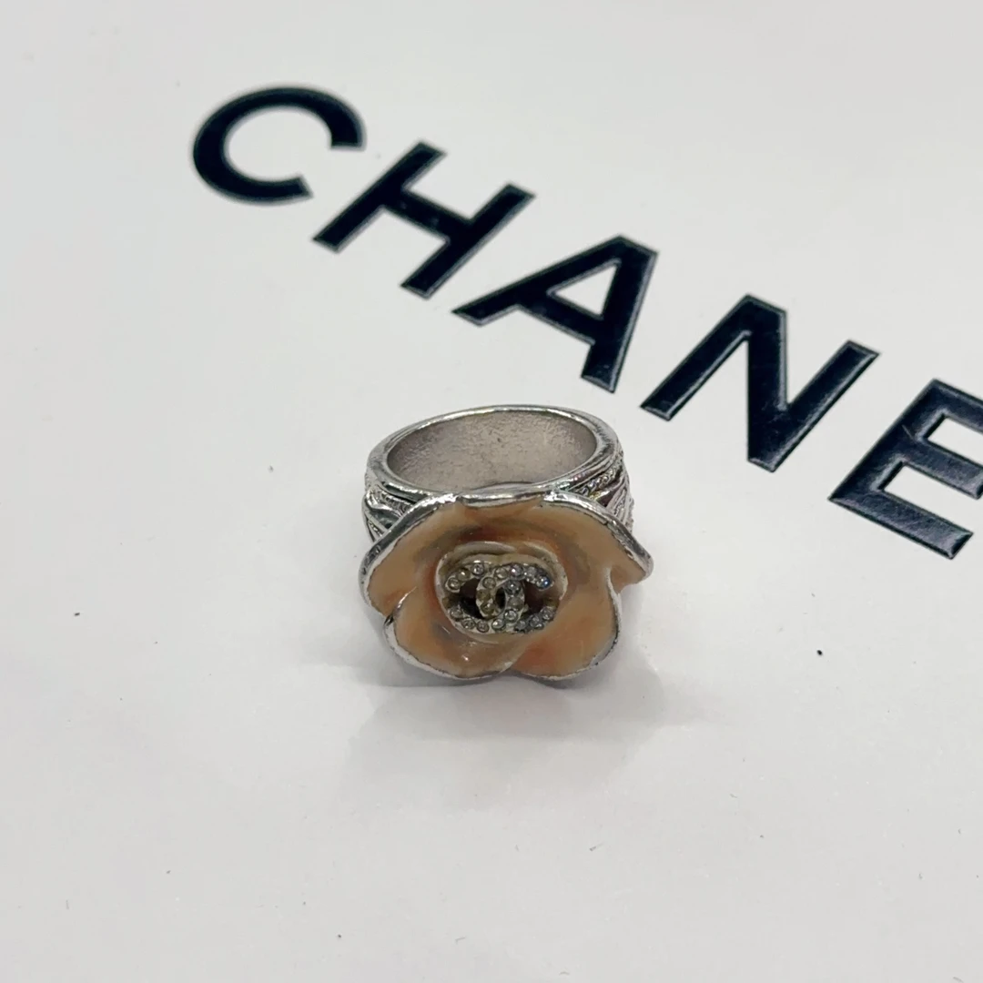 95新 Chanel/香奈儿 vintage香奈儿中古戒指（欧码54港码15