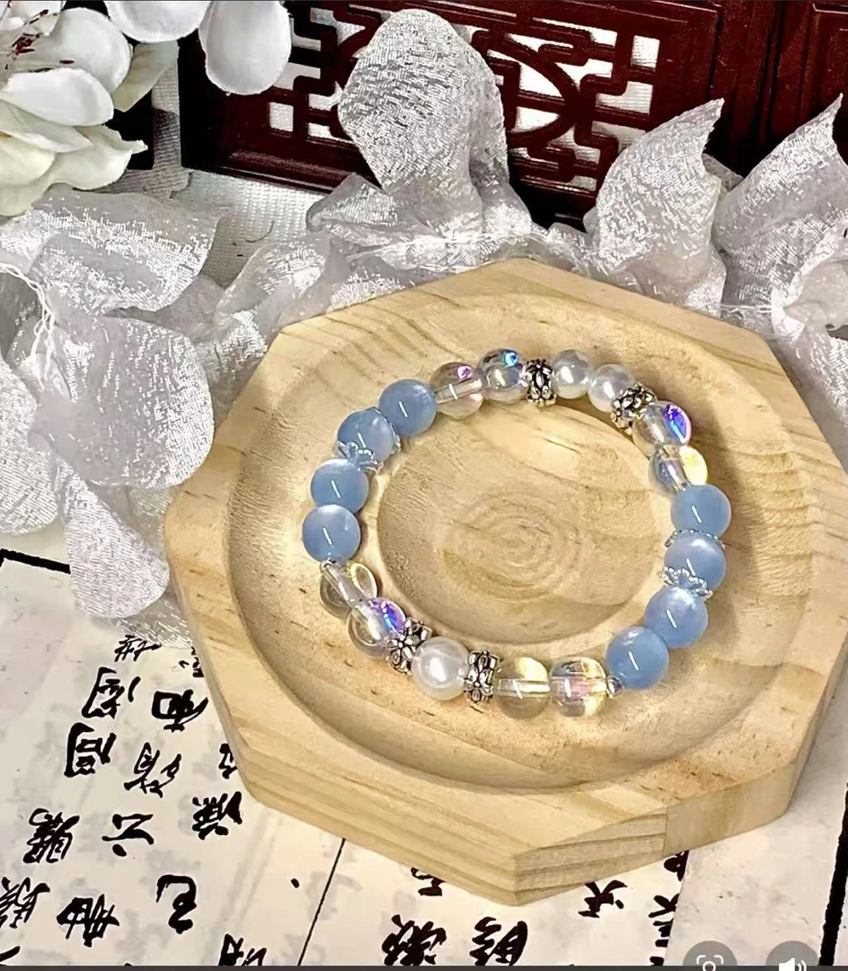 随机精美琉璃手串一条