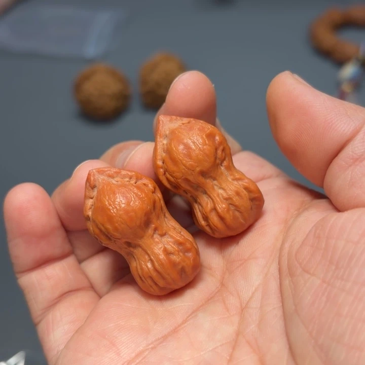 文玩核桃把件花生6942