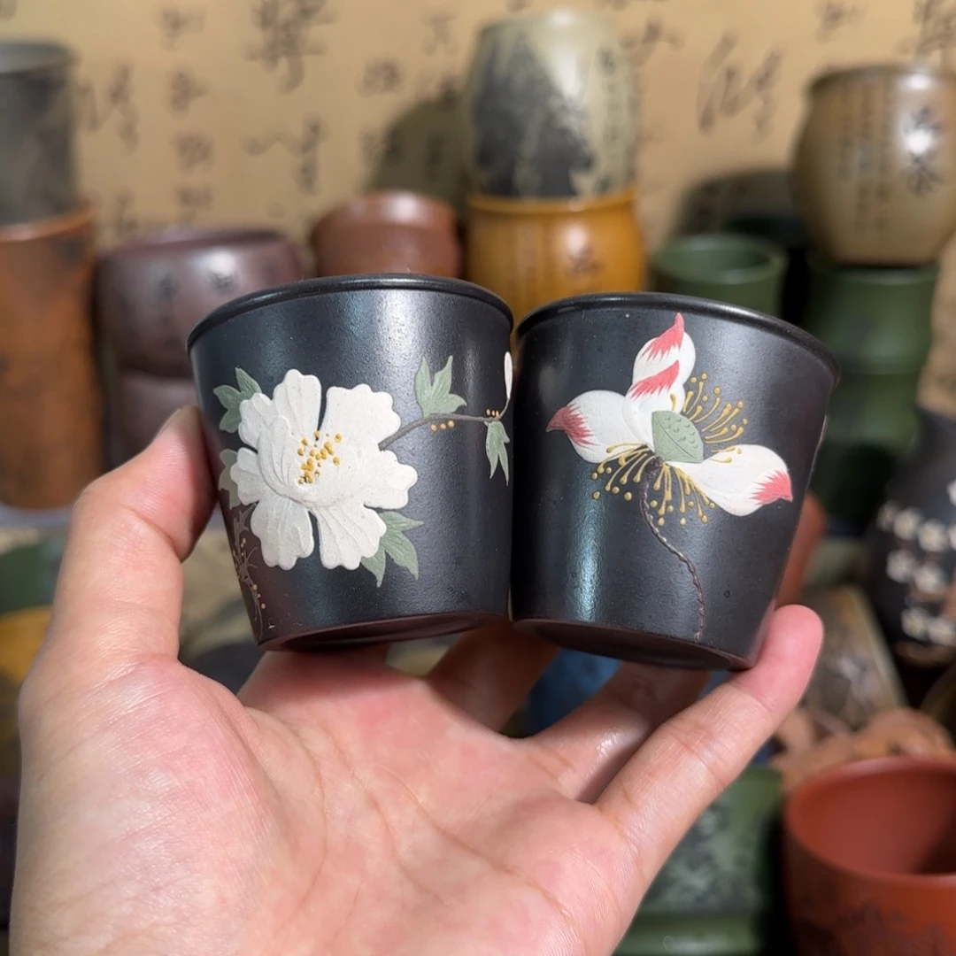 茶杯紫砂宜兴紫砂茶具