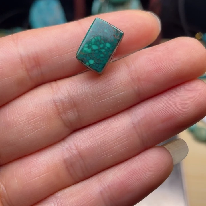 绿松石未镶嵌颈饰