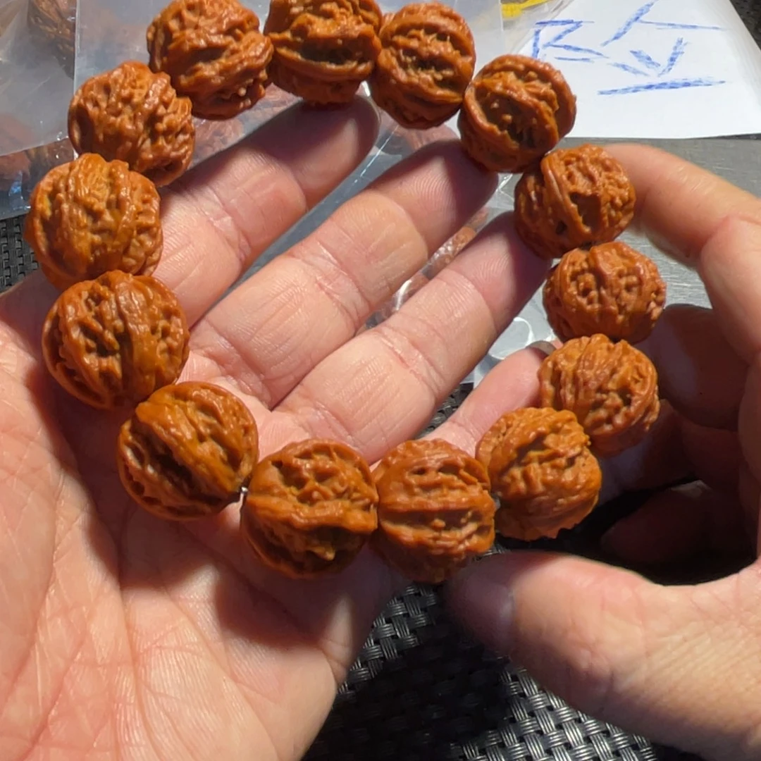 文玩核桃手串珊瑚纹霸王龙20