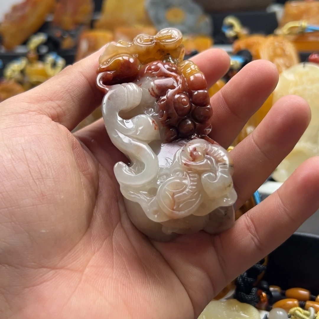 石英质玉（黄龙玉）未镶嵌多选一发货