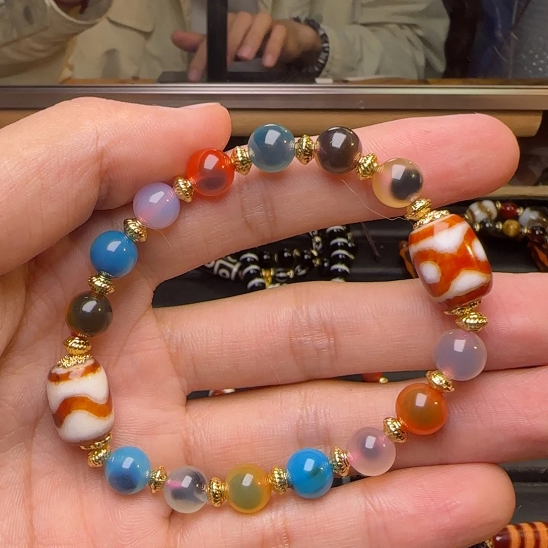 玛瑙/玉髓（覆膜）未镶嵌颈饰