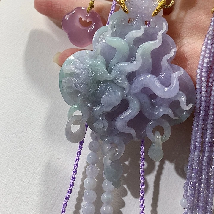 翡翠未镶嵌颈饰翡翠吊坠