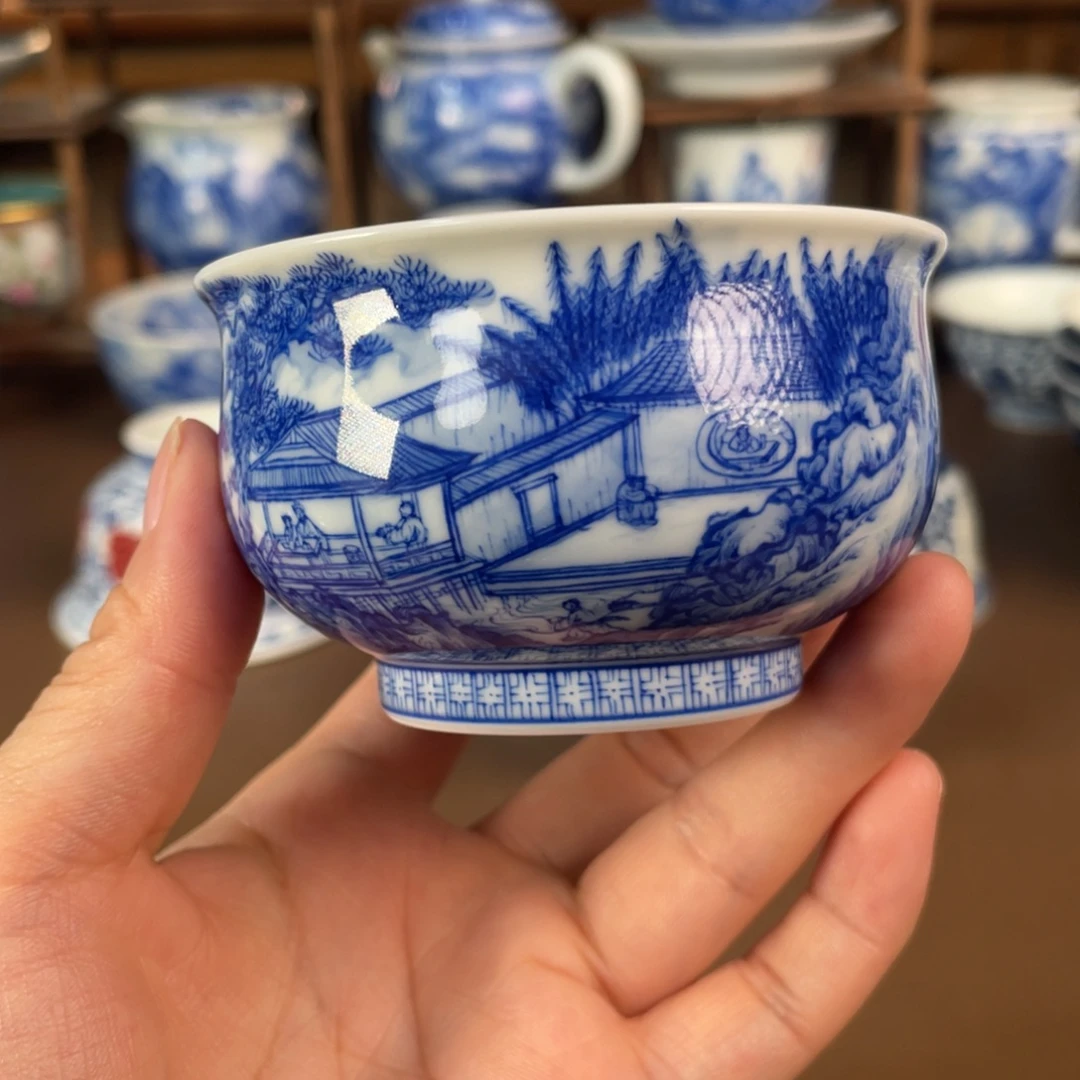 景德镇陶瓷手工手绘