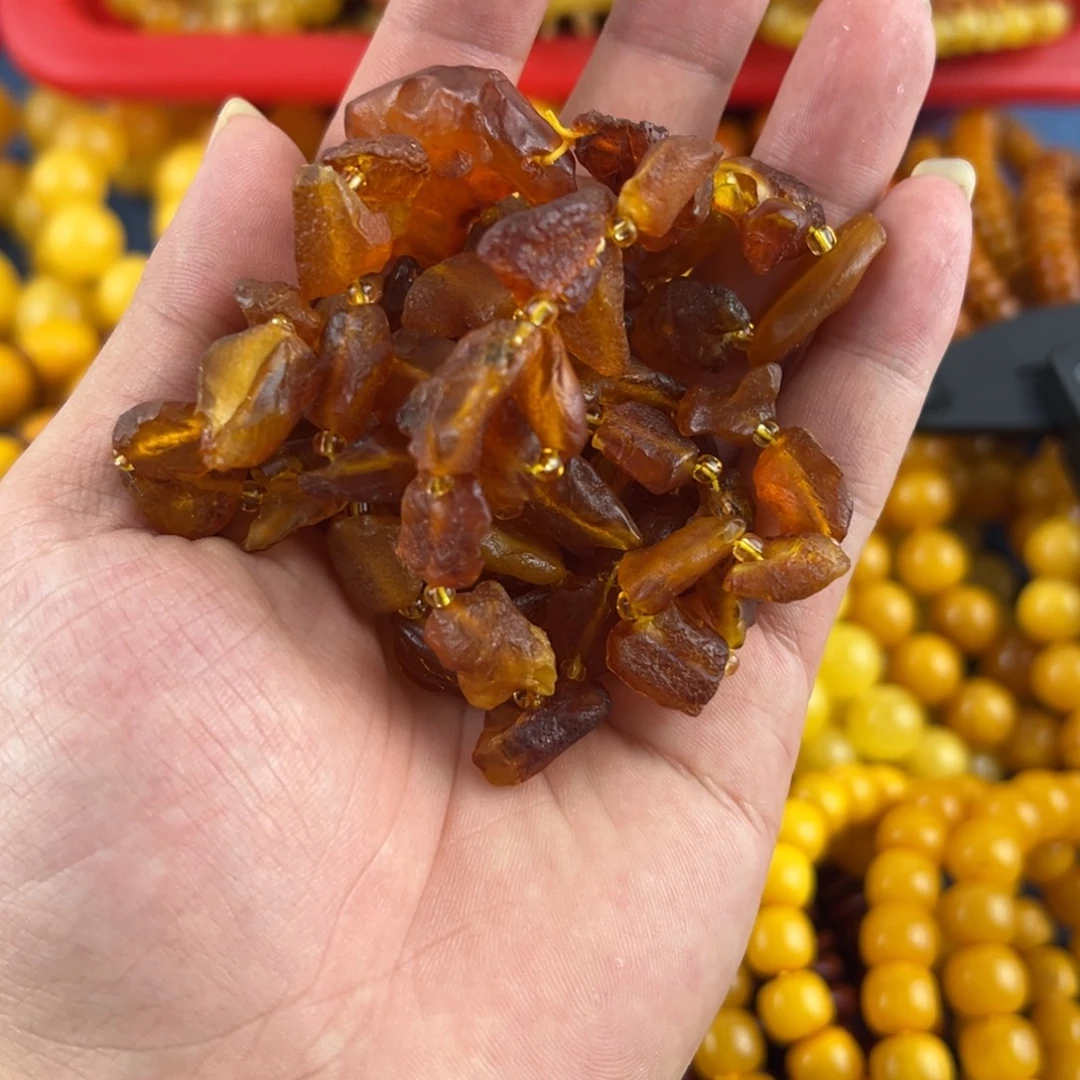 琥珀未镶嵌珠宝奇石