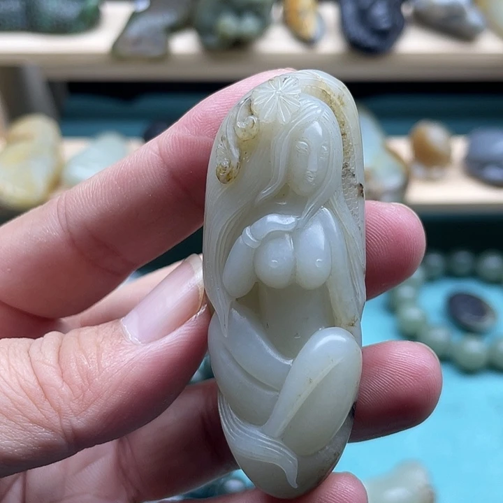 和田玉（子料）未镶嵌颈饰