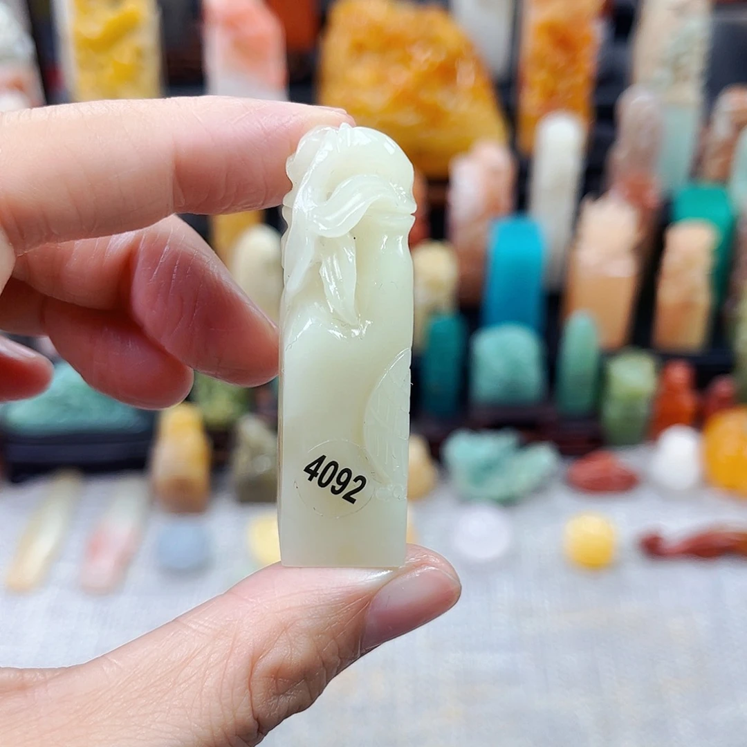 寿山石印石4092包邮包刻