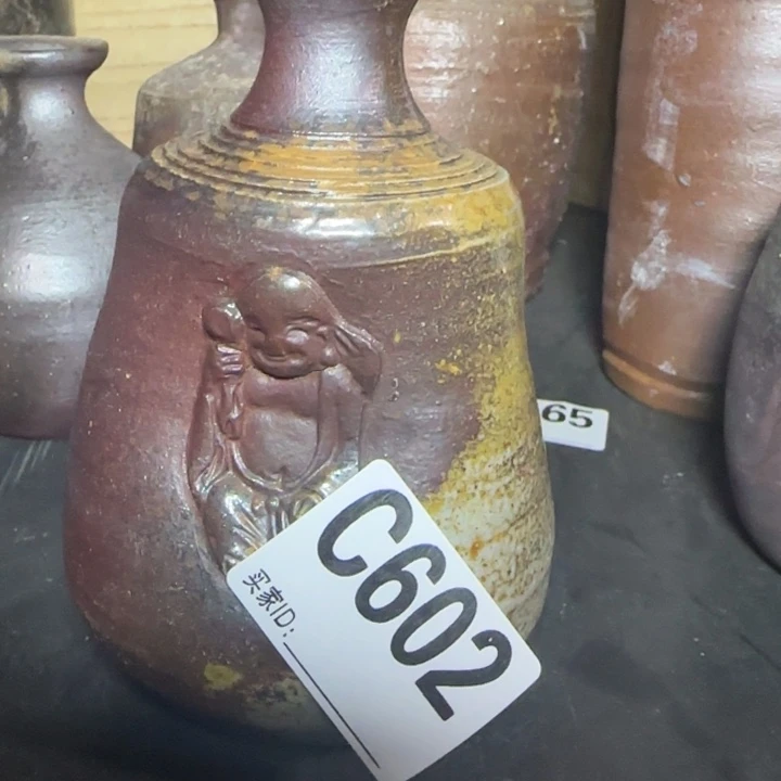 备前烧作品备前烧作品窑裂