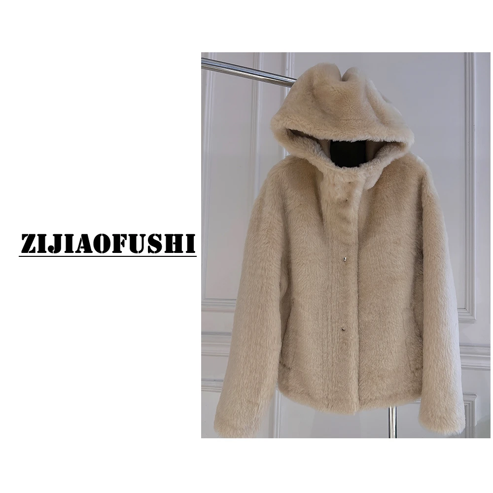 诺曼真皮皮毛一体冬季轻奢冬装外套YYXS-8868