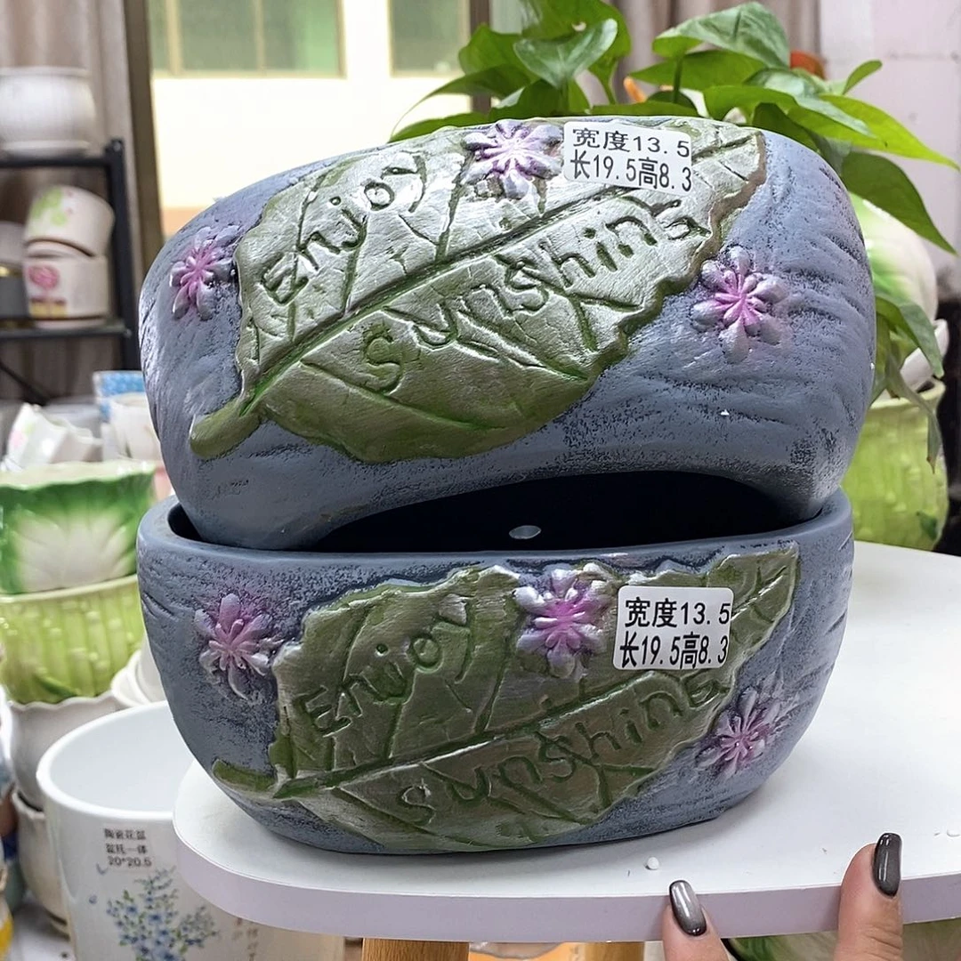 陶瓷@陶瓷花盆@@5566