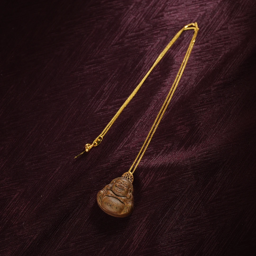 沉香【老掌柜】沉香佛公项链/DQS0613105