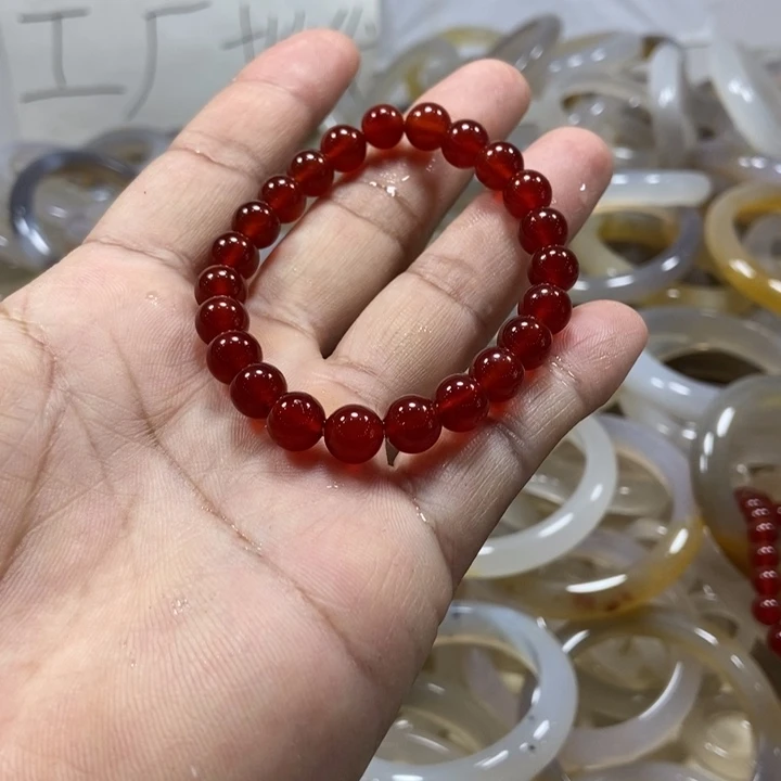 ****️玛瑙/玉髓未镶嵌手镯