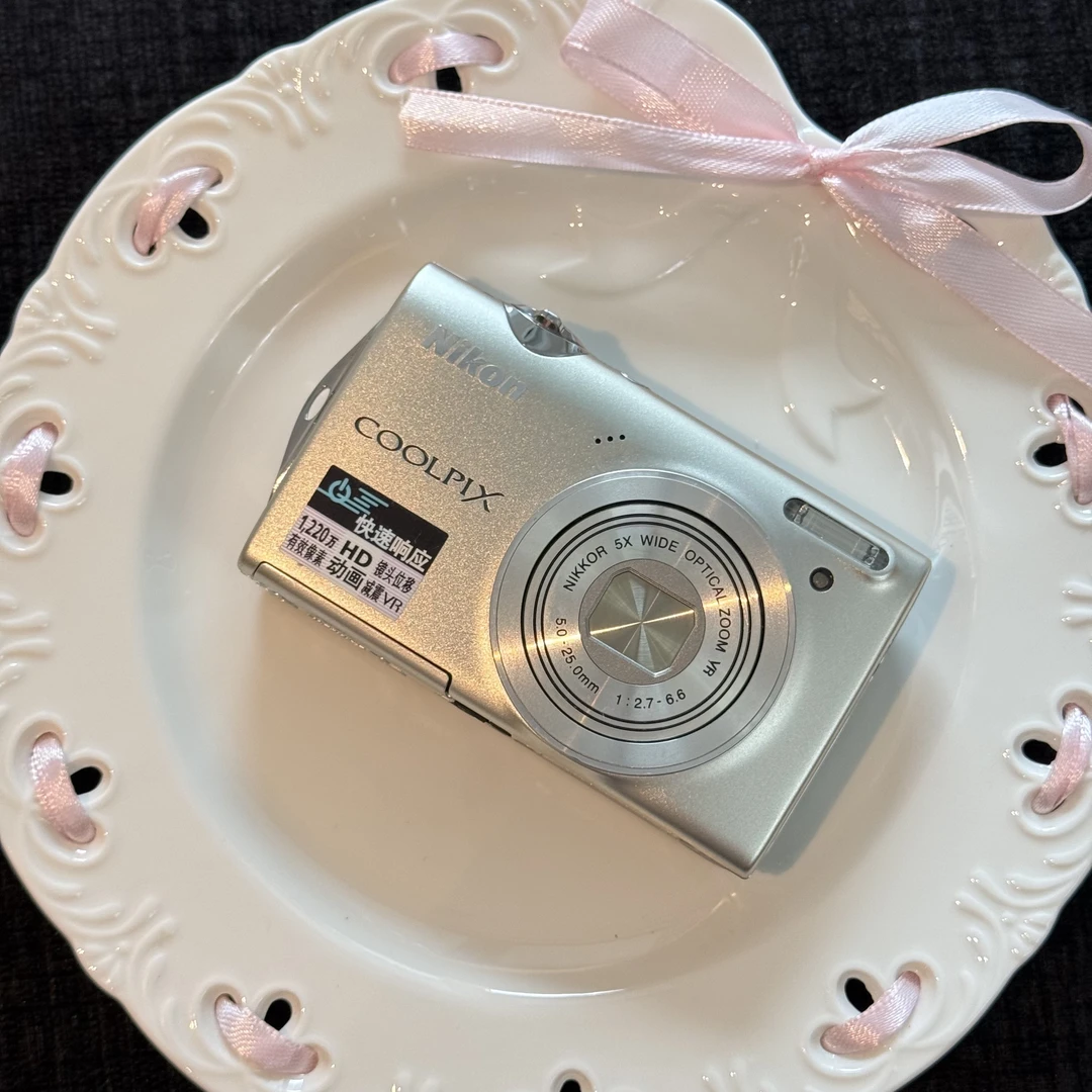 9新 Nikon/尼康 S5100中文1200w像素5倍CCD学生相机氛围感