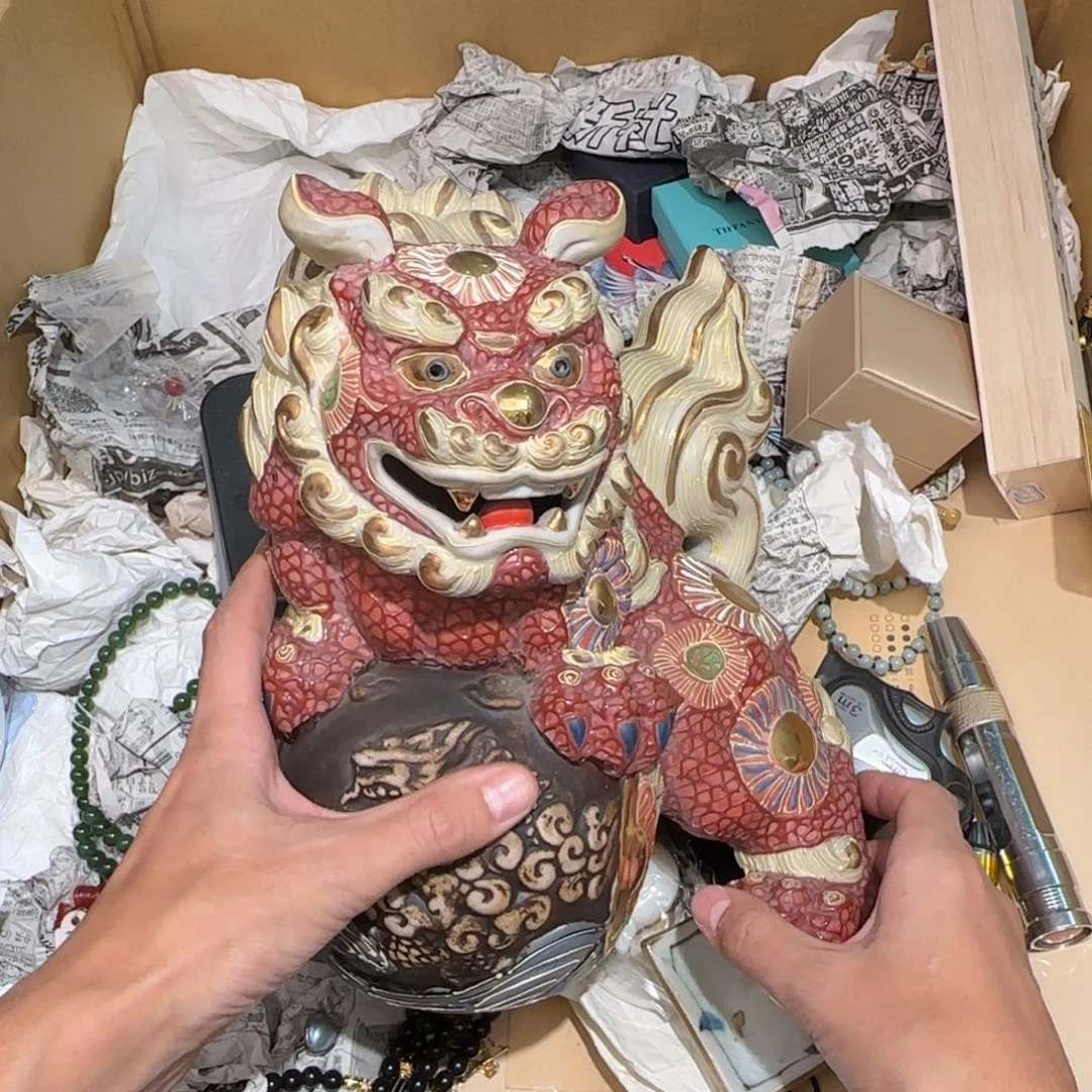 陶瓷孤品单件车里拍