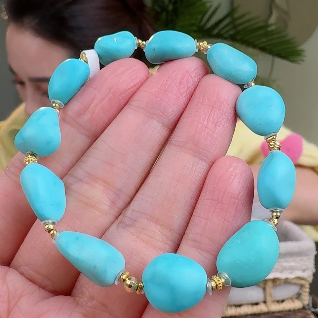 绿松石珠宝奇石未镶嵌