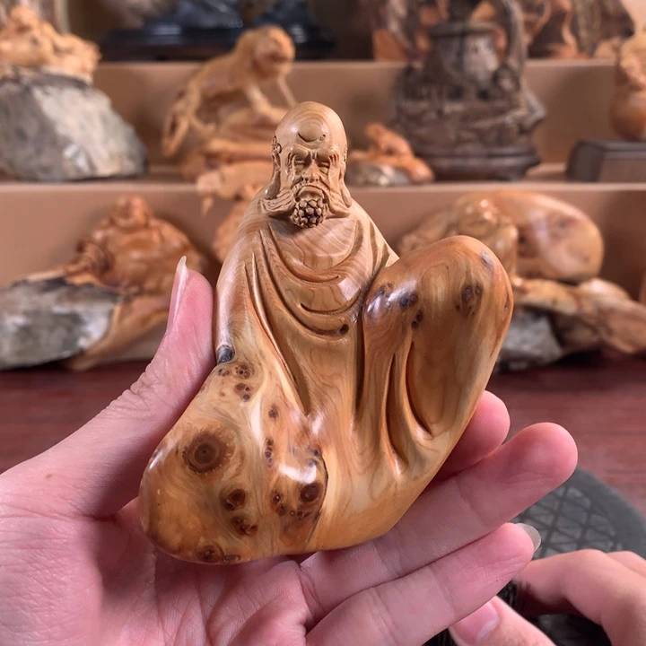 柏木（崖柏）根雕摆件