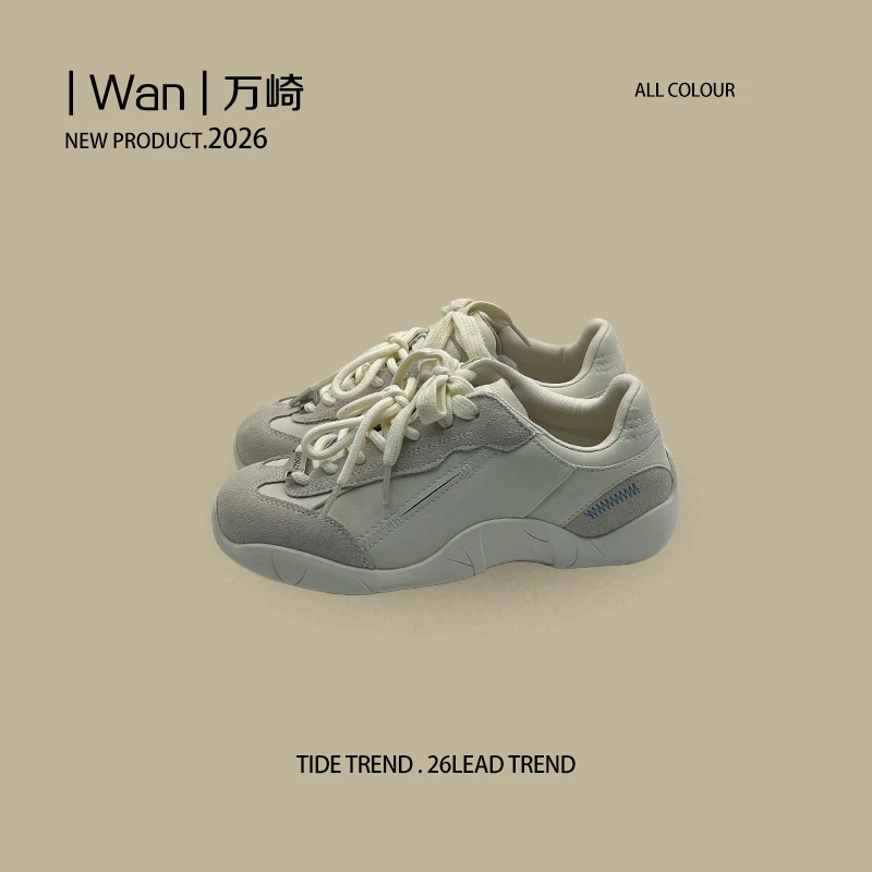 | Wan |运动生活系列深口系带时尚休闲鞋秋冬韩版小白鞋998-6