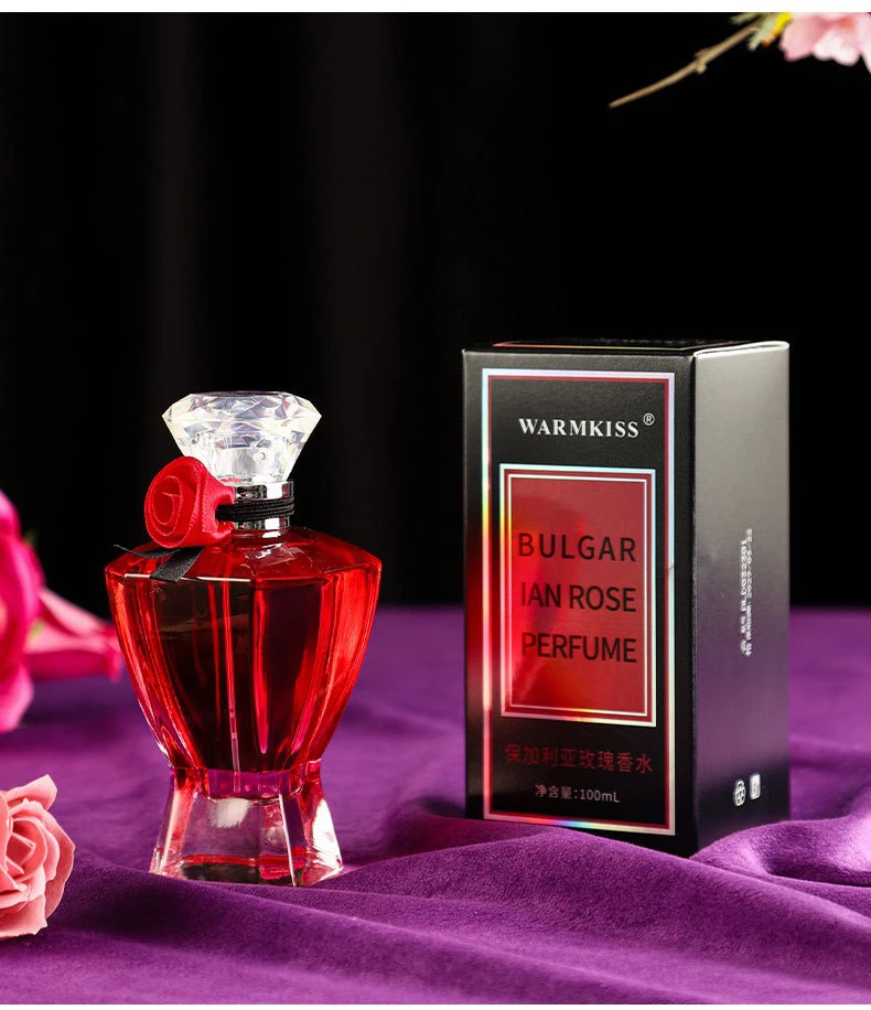 WARMKISS保加利亚玫瑰香水 红钻石高端淡香水持久留香100ML