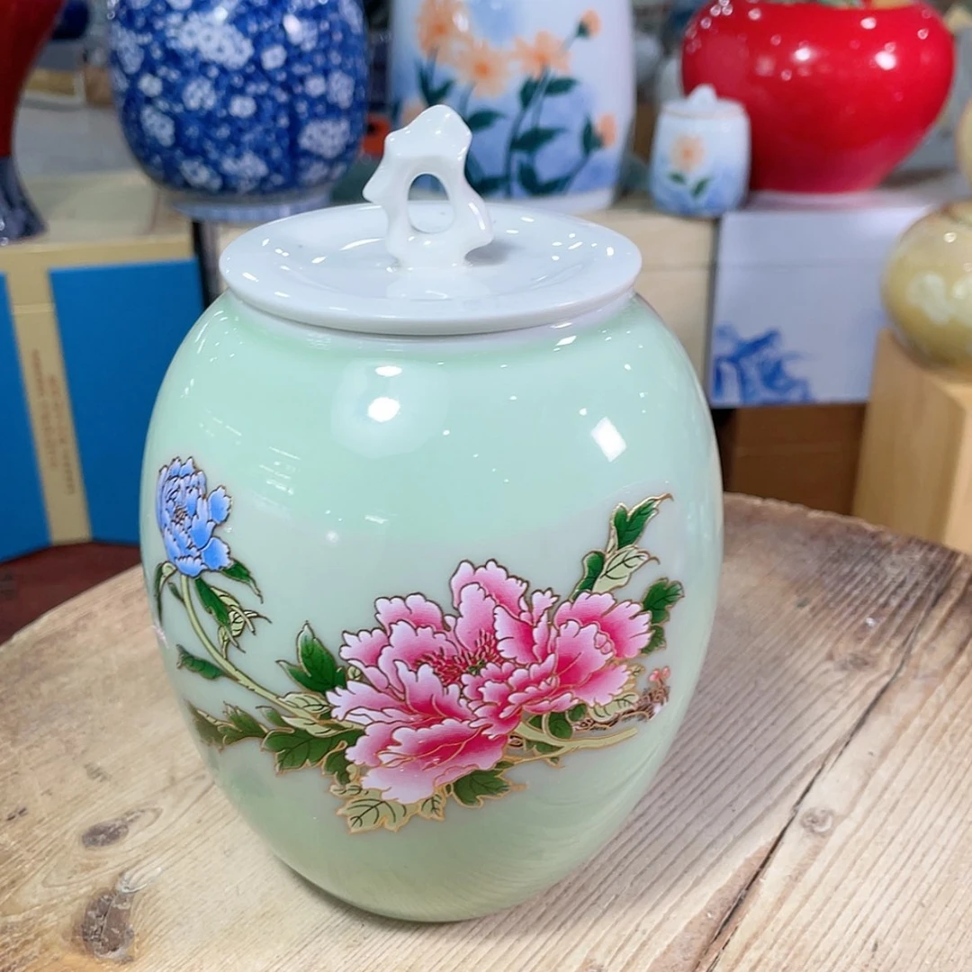 【闪购商品】罐陶瓷茶叶罐密封罐